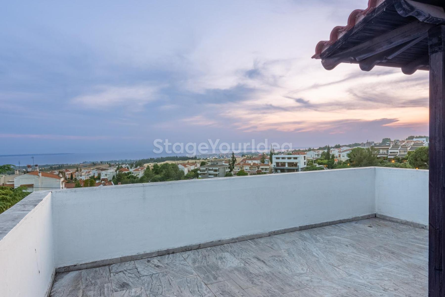 Τraditional Fully Detached Villa On A Luxurious Hillock Of Thessaloniki With Its Own Garden Also For Family & Wedding Gatherings For 10 To 25 People Only 15 Minutes From Airport Kültér fotó