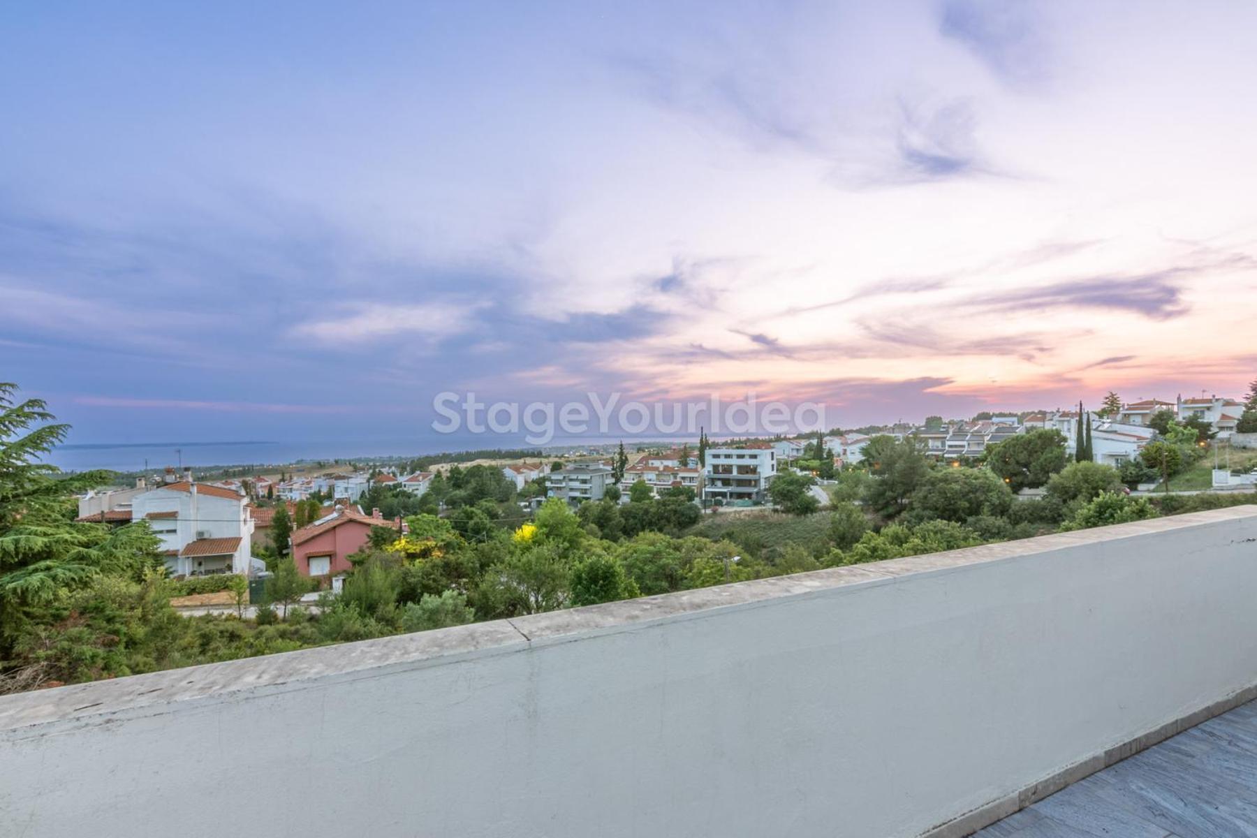 Τraditional Fully Detached Villa On A Luxurious Hillock Of Thessaloniki With Its Own Garden Also For Family & Wedding Gatherings For 10 To 25 People Only 15 Minutes From Airport Kültér fotó